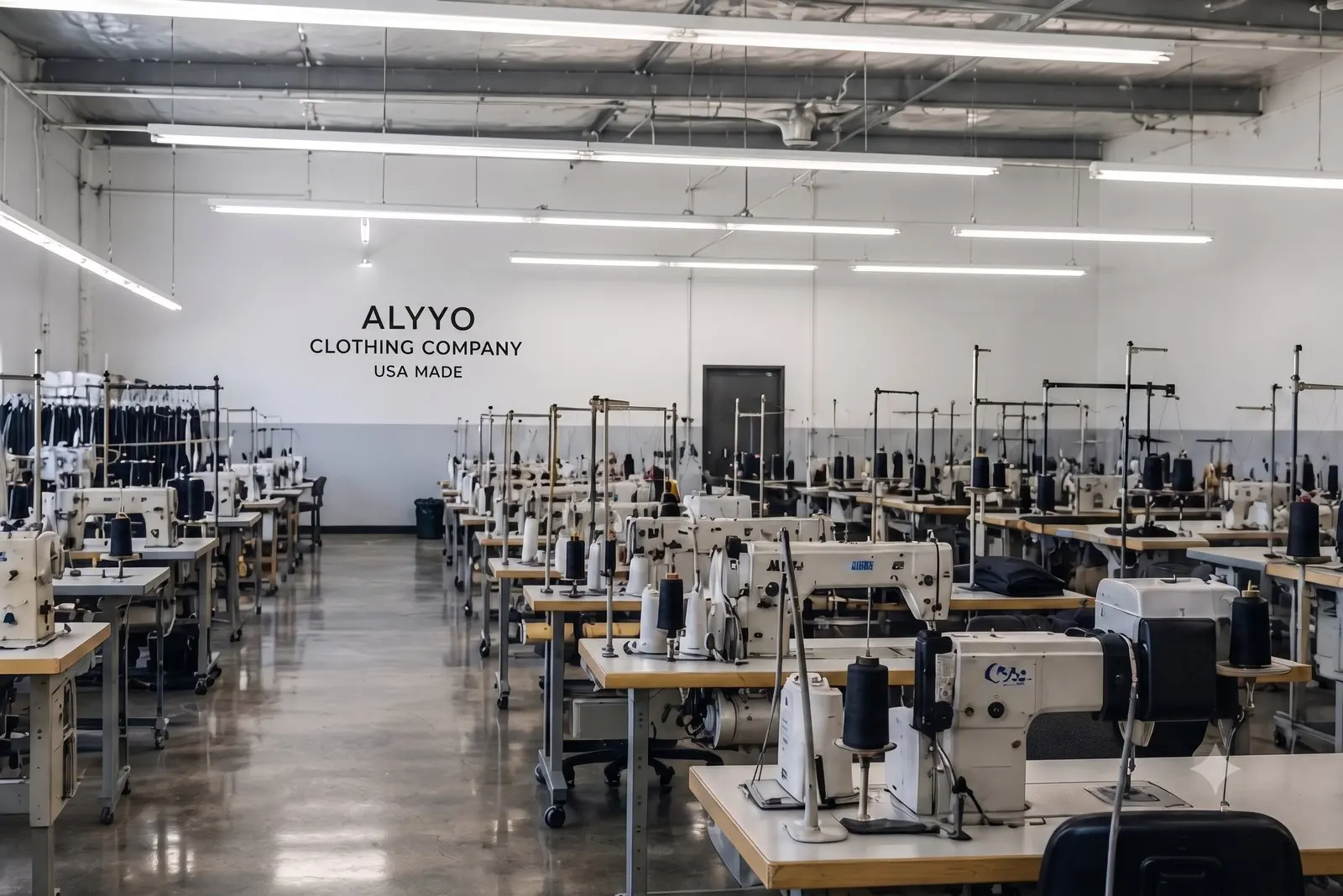 ALYYO Clothing Company production facility